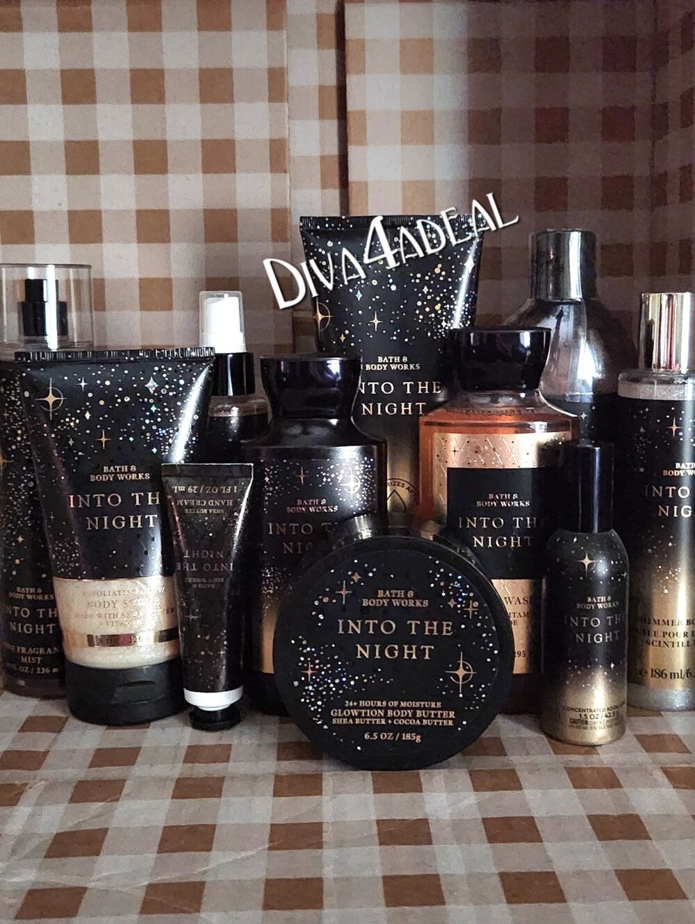 Bath & Body Works INTO THE NIGHT 11PC Collection Set Bundle